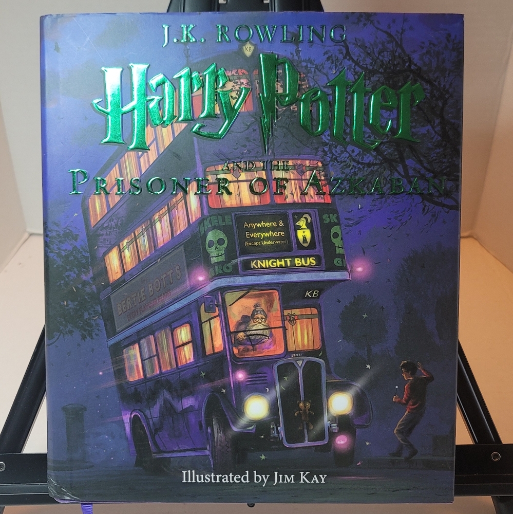!!1st PRINT!! Harry Potter Prisoner of Azkaban illustrated J.K. Rowling  Book